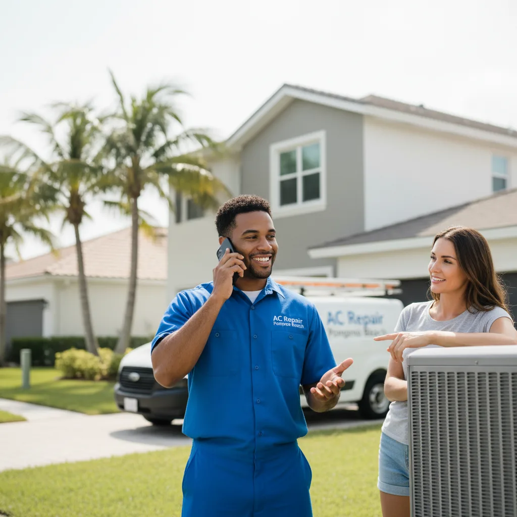 AC Repair Pompano Beach customer support in Stevenson